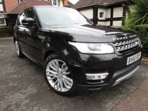 LAND ROVER RANGE ROVER SPORT 2016 (66) at Hillfield Motor Company Droitwich