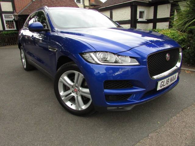 Jaguar F-Pace 3.0d V6 Portfolio 5dr Auto AWD Estate Diesel Blue