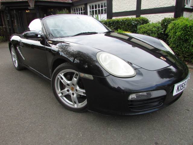 Porsche Boxster 2.7 2dr Convertible Petrol Black