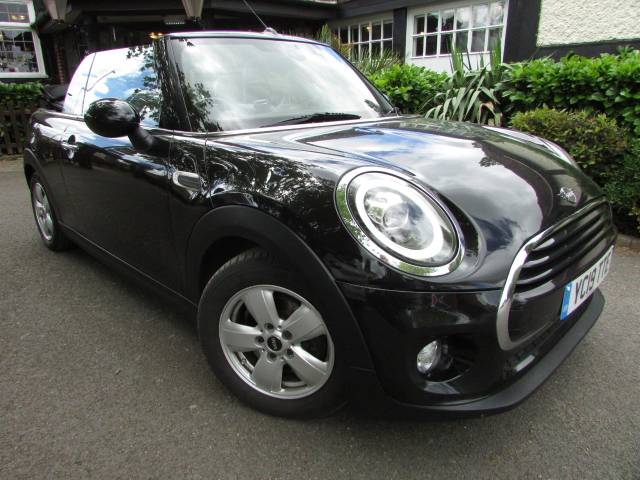 Mini Convertible 1.5 Cooper Classic II 2dr Convertible Petrol Black