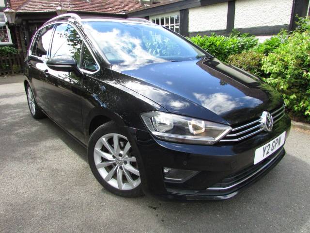 Volkswagen Golf Sv 2.0 TDI GT 5dr DSG MPV Diesel Black